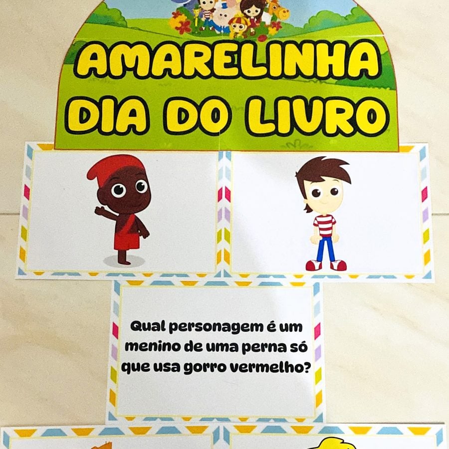 Amarelinha Dia Do Livro - Dia Nacional do Livro Infantil - Pedagogia de Ideias Amarelinha Dia Do Livro - Dia Nacional do Livro Infantil
