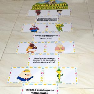 Amarelinha Dia Do Livro - Dia Nacional do Livro Infantil