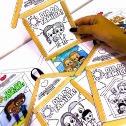 Atividade Casinha Dia da Família - Dia da Família