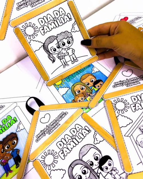 Atividade Casinha Dia da Família - Dia da Família