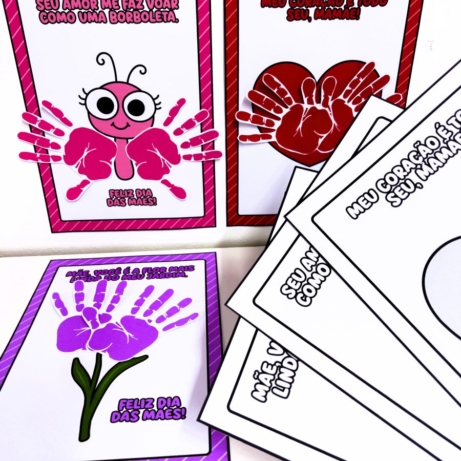Atividade Interativa Mãozinhas Dia das Mães - Dia das Mães - Pedagogia de Ideias Atividade Interativa Mãozinhas Dia das Mães - Dia das Mães