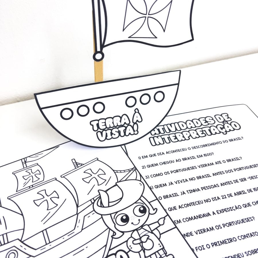 Atividades Descobrimento do Brasil - Descobrimento do Brasil - Pedagogia de Ideias Atividades Descobrimento do Brasil - Descobrimento do Brasil