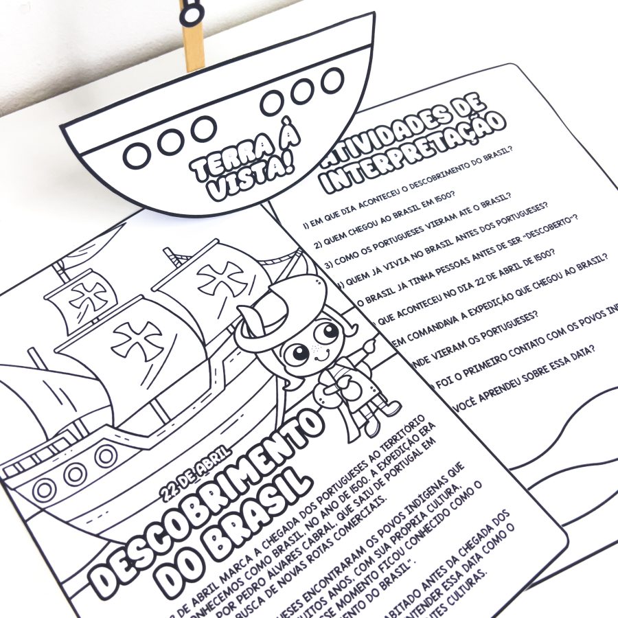 Atividades Descobrimento do Brasil - Descobrimento do Brasil - Pedagogia de Ideias Atividades Descobrimento do Brasil - Descobrimento do Brasil