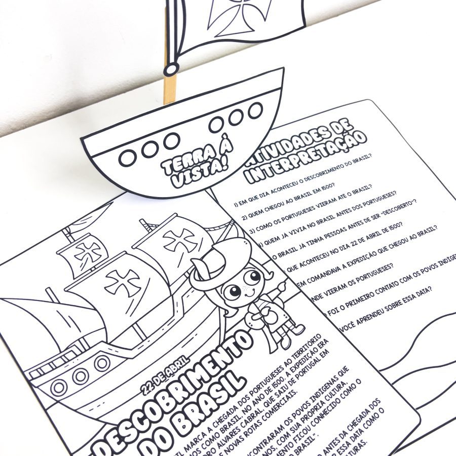 Atividades Descobrimento do Brasil - Descobrimento do Brasil - Pedagogia de Ideias Atividades Descobrimento do Brasil - Descobrimento do Brasil