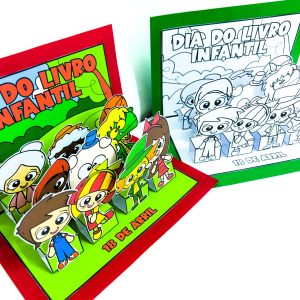 Cenário Sítio do Picapau Amarelo – Dia do Livro Infantil - Dia Nacional do Livro Infantil