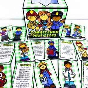 Caixa Conhecendo as Profissões - Dia do Trabalho