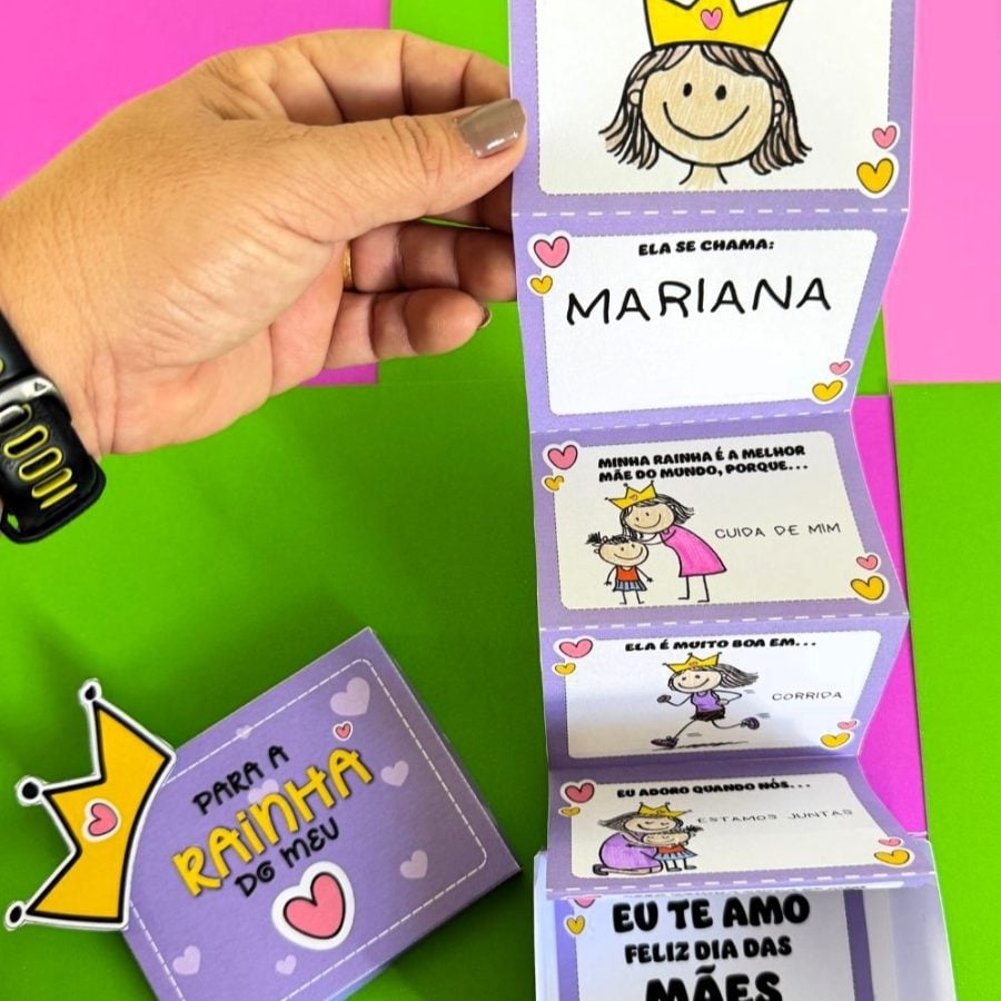 Caixinha Dia das Mães - Mãe Rainha - Dia das Mães - Pedagogia de Ideias Caixinha Dia das Mães - Mãe Rainha - Dia das Mães