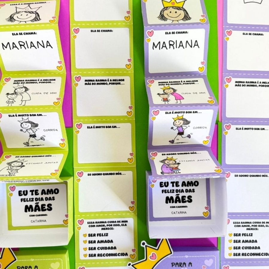 Caixinha Dia das Mães - Mãe Rainha - Dia das Mães - Pedagogia de Ideias Caixinha Dia das Mães - Mãe Rainha - Dia das Mães