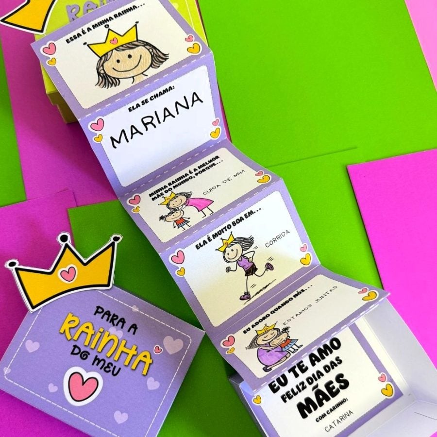 Caixinha Dia das Mães - Mãe Rainha - Dia das Mães - Pedagogia de Ideias Caixinha Dia das Mães - Mãe Rainha - Dia das Mães