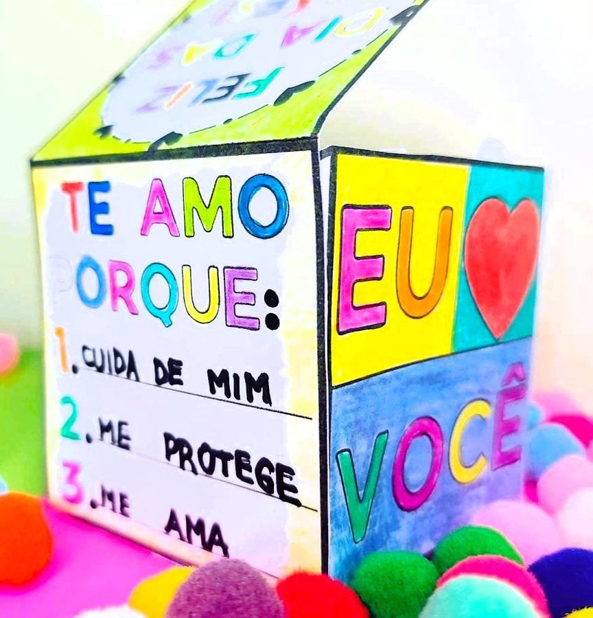 Caixinha Dia das Mães Personalizável - Dia das Mães - Pedagogia de Ideias Caixinha Dia das Mães Personalizável - Dia das Mães