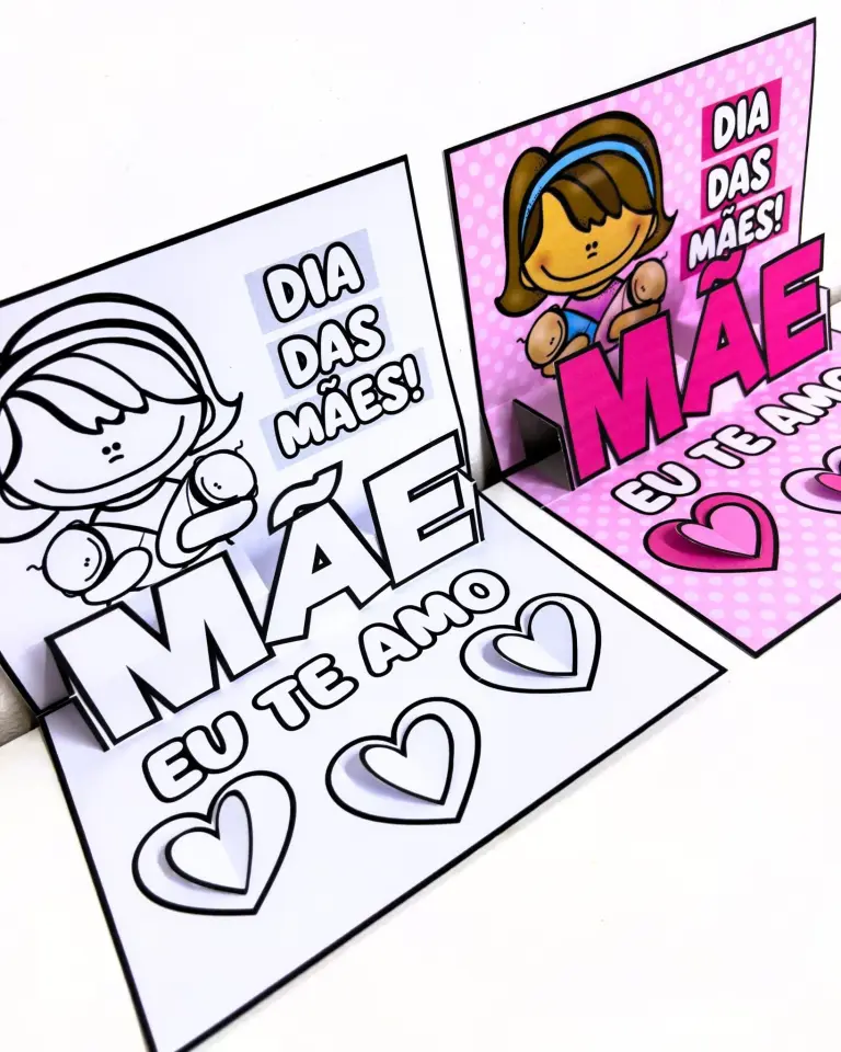 Cartão 3D Dia das Mães — foto 6