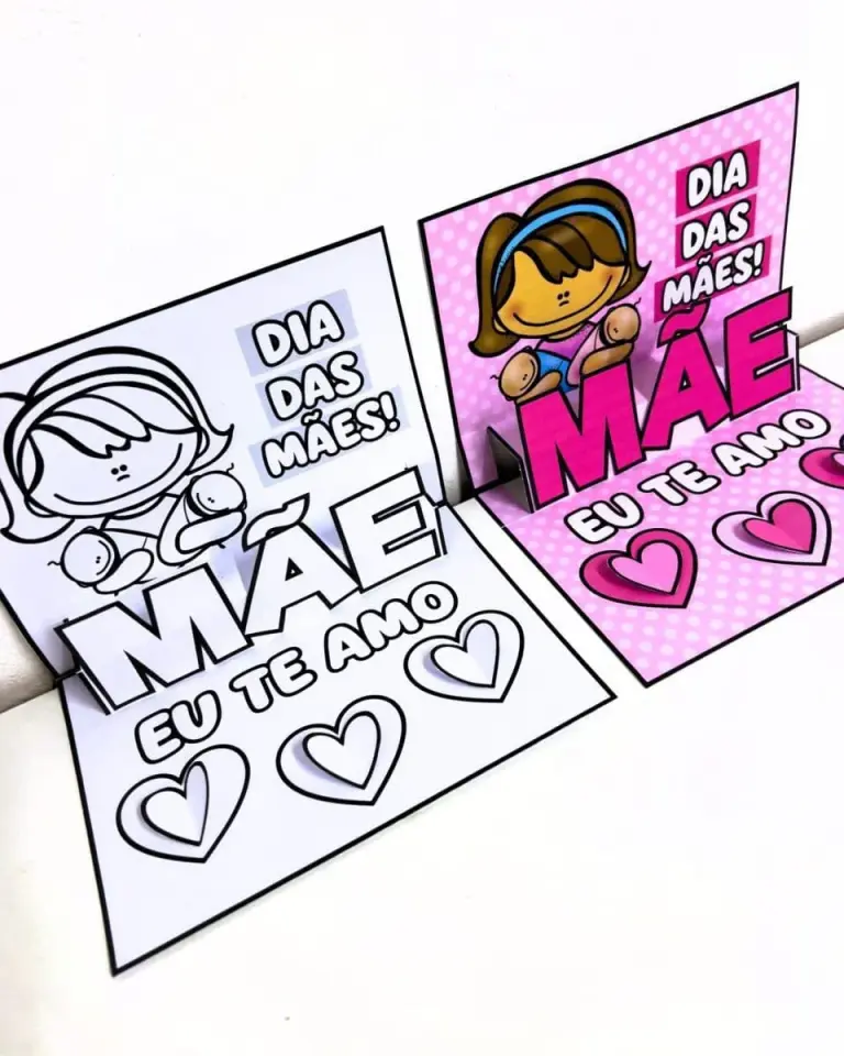 Cartão 3D Dia das Mães — foto 2