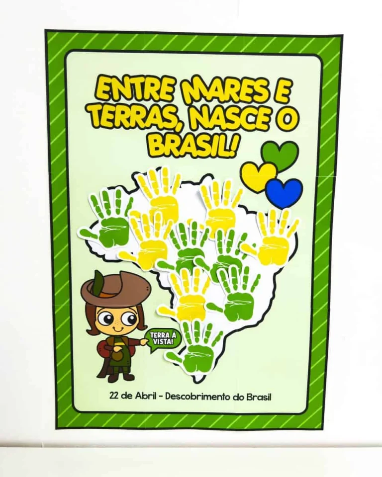 Cartaz Colaborativo Descobrimento do Brasil — foto 3