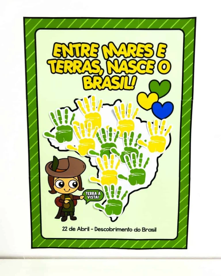 Cartaz Colaborativo Descobrimento do Brasil — foto 5