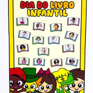 Cartaz Colaborativo Dia do Livro Infantil - Dia Nacional do Livro Infantil