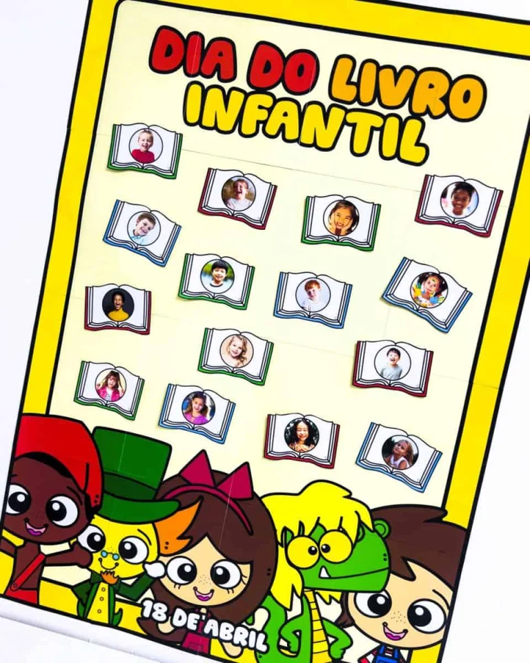 Cartaz Colaborativo Dia do Livro Infantil — foto 5