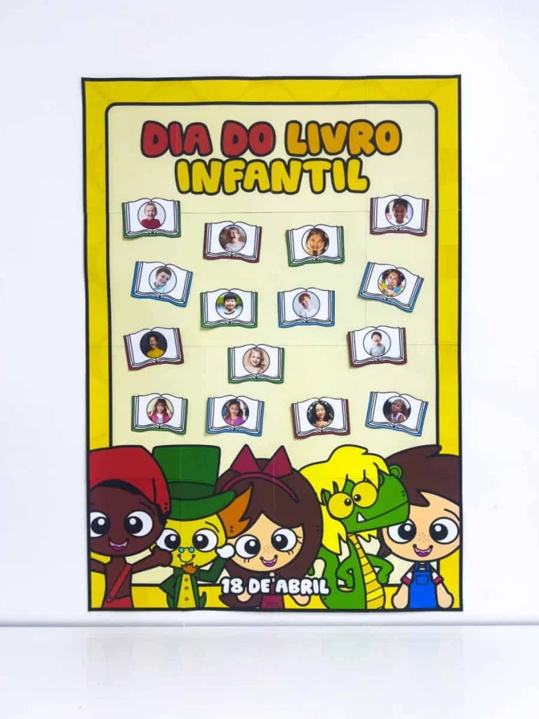 Cartaz Colaborativo Dia do Livro Infantil — foto 6