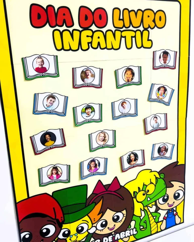 Cartaz Colaborativo Dia do Livro Infantil — foto 3