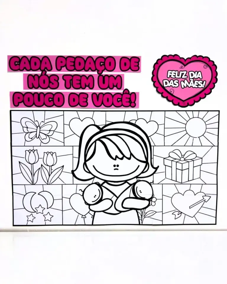 Cartaz Pintura Colaborativa Dia das Mães — foto 6