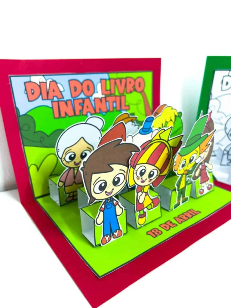 Cenário Sítio do Picapau Amarelo Dia do Livro Infantil — foto 2