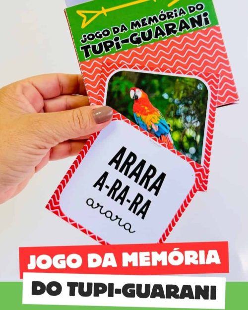 Jogo da Memória do Tupi - Dia dos Povos Indígenas