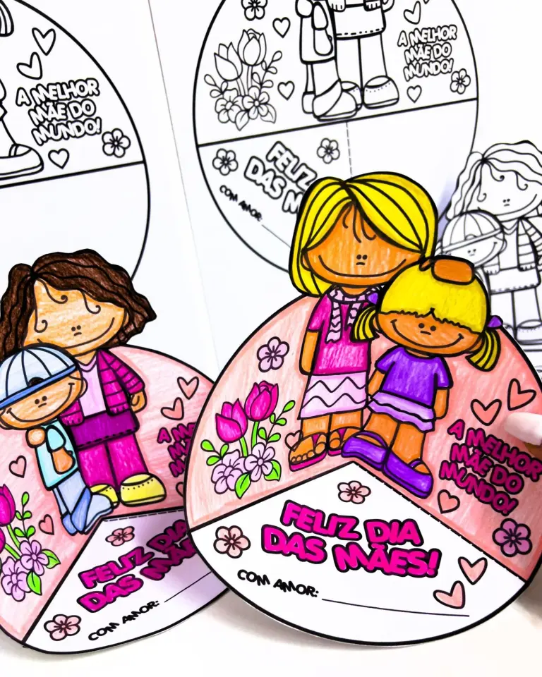 Lembrancinha para Colorir Dia das Mães — foto 2