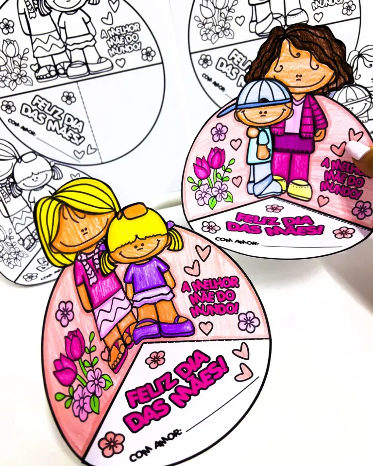 Lembrancinha para Colorir Dia das Mães — foto 7