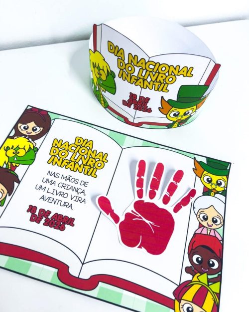 Lembrancinhas Dia do Livro - Sítio do Picapau Amarelo - Dia Nacional do Livro Infantil