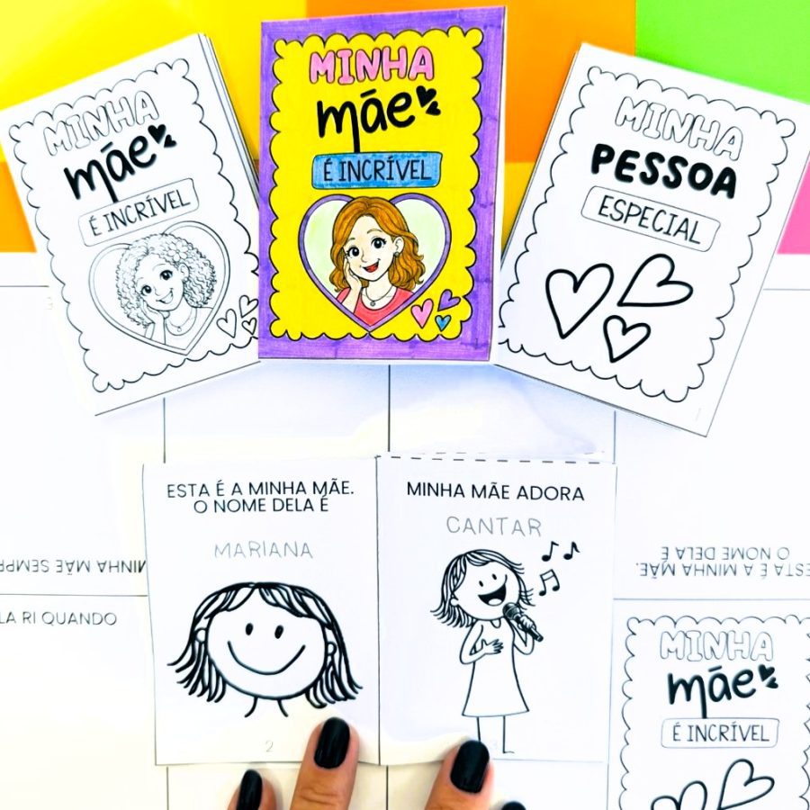 Mini-Revista interativa - Dia das Mães - Dia das Mães - Pedagogia de Ideias Mini-Revista interativa - Dia das Mães - Dia das Mães
