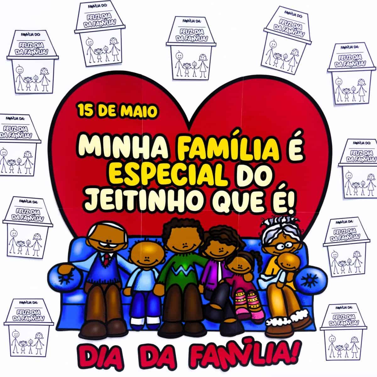 Painel Dia da Família • Pedagogia de Ideias