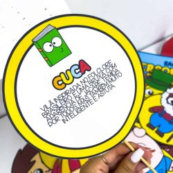 Sacola Personagens do Sítio do Picapau Amarelo - Dia Nacional do Livro Infantil