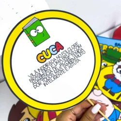 Cuca personagem do Sítio do Picapau Amarelo em destaque.