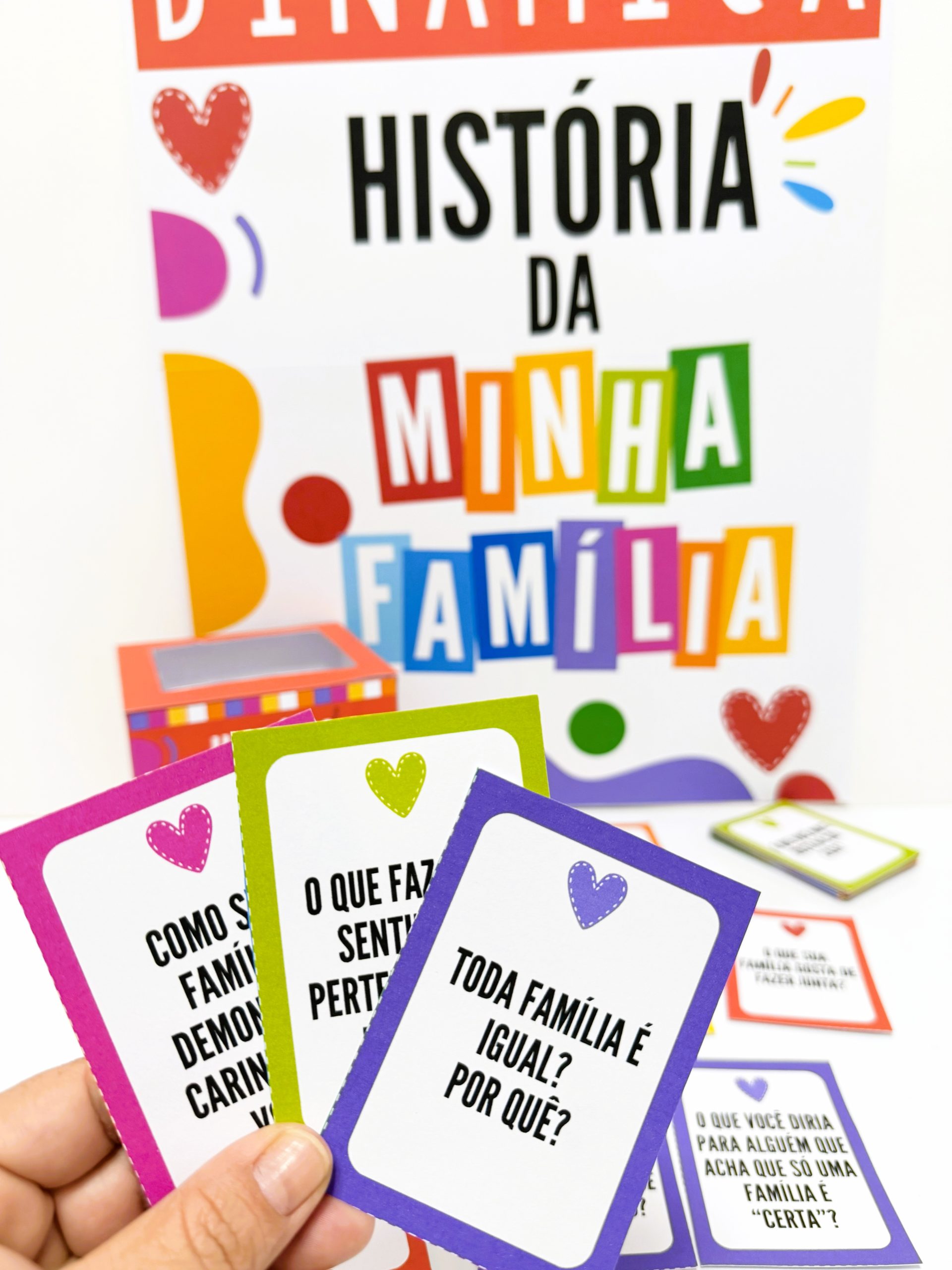 Dinâmica História da Minha Família • Pedagogia de Ideias