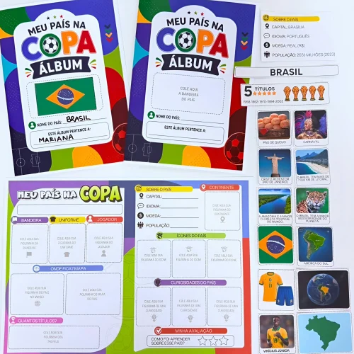 Álbum - Meu País na Copa - Copa do Mundo