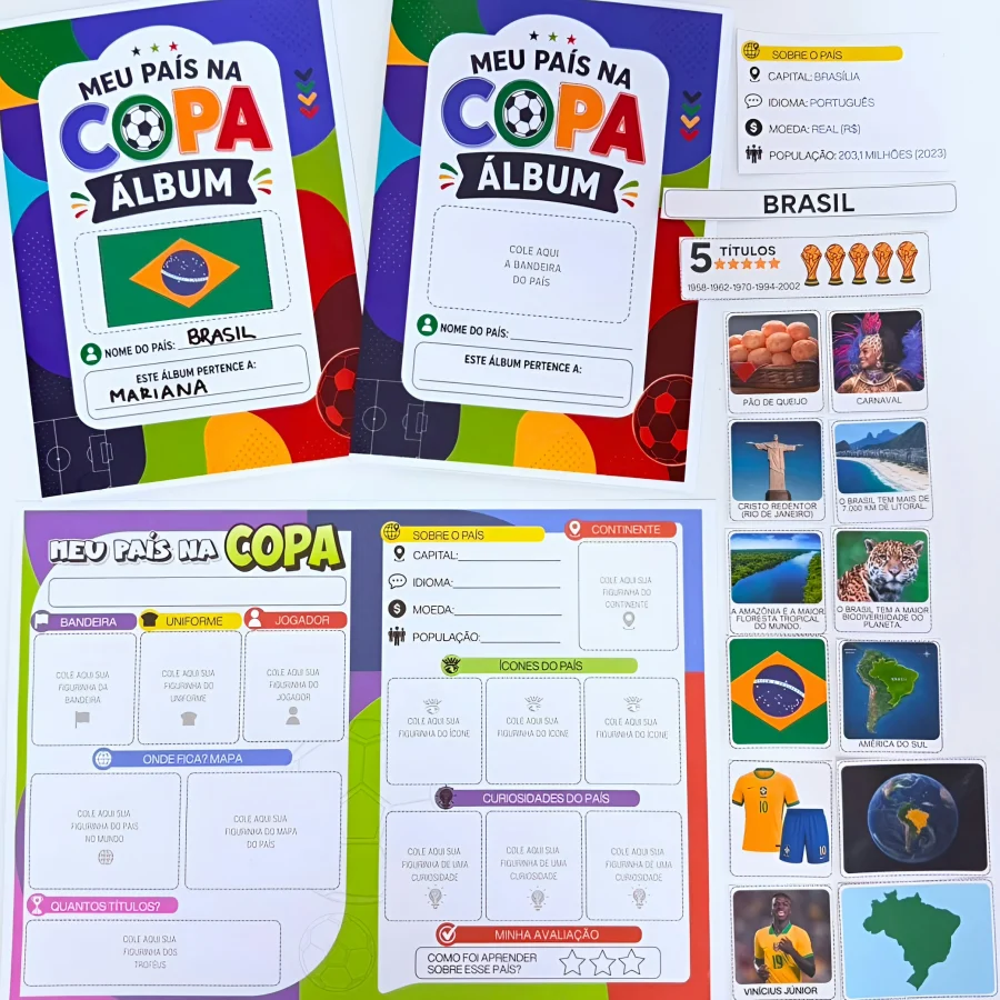 Álbum - Meu País na Copa - Copa do Mundo