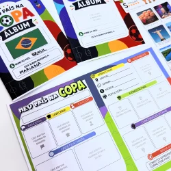 Álbum - Meu País na Copa - Copa do Mundo