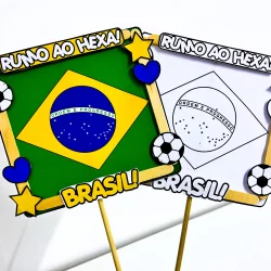Atividade Interativa de Palitos Copa do Mundo - Copa do Mundo