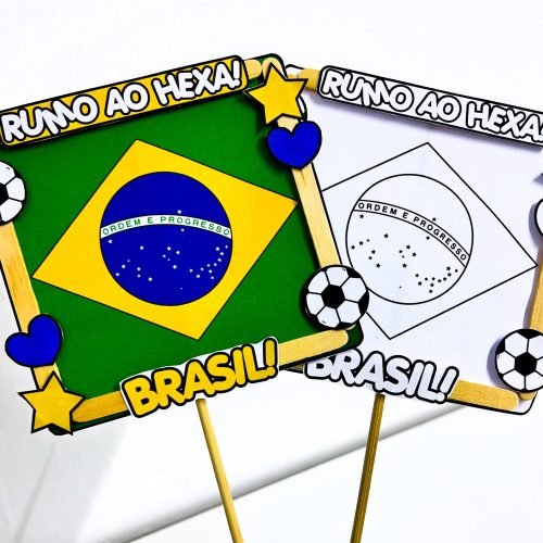 Atividade Interativa de Palitos Copa do Mundo - Copa do Mundo