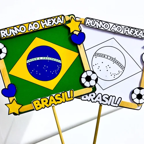 Atividade Interativa de Palitos Copa do Mundo - Copa do Mundo