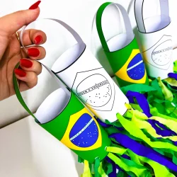 Atividade Interativa Pipa de Mão - Brasil - Copa do Mundo