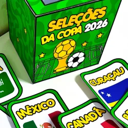Caixa das Seleções da Copa 2026 - Copa do Mundo