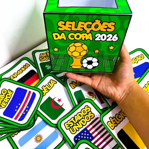 Caixa das Seleções da Copa 2026 - Copa do Mundo