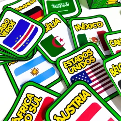 Caixa das Seleções da Copa 2026 - Copa do Mundo