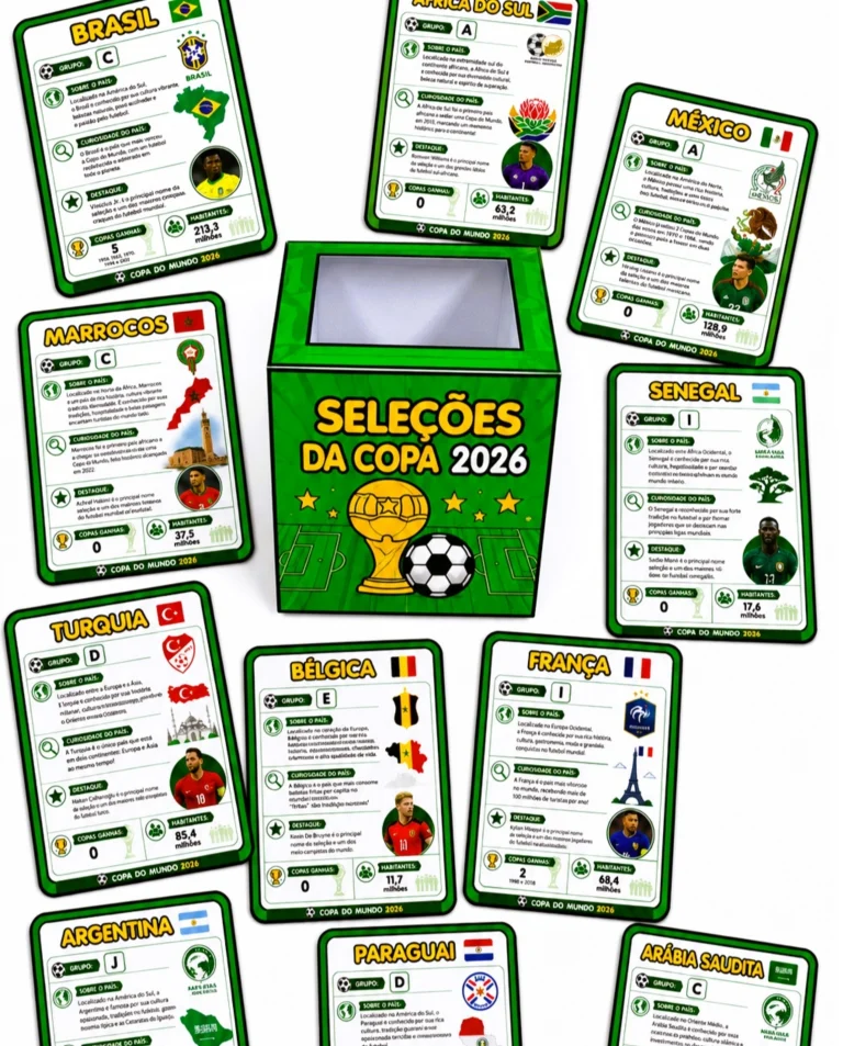 Caixa Seleções da Copa 2026 — foto 3