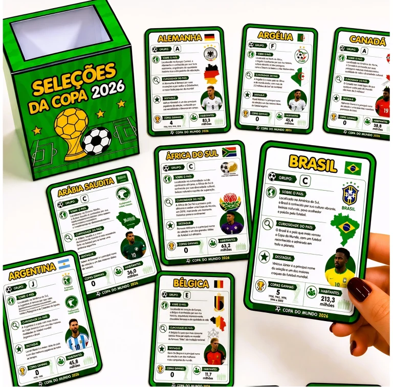Caixa Seleções da Copa 2026 — foto 1