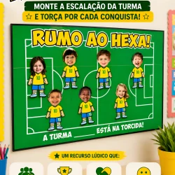 Cartaz Colaborativo Copa 2026 - Copa do Mundo
