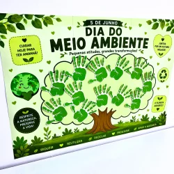 Cartaz Colaborativo Dia do Meio Ambiente - Dia do Meio Ambiente