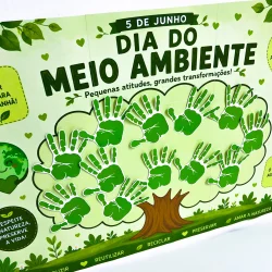 Cartaz Colaborativo Dia do Meio Ambiente - Dia do Meio Ambiente