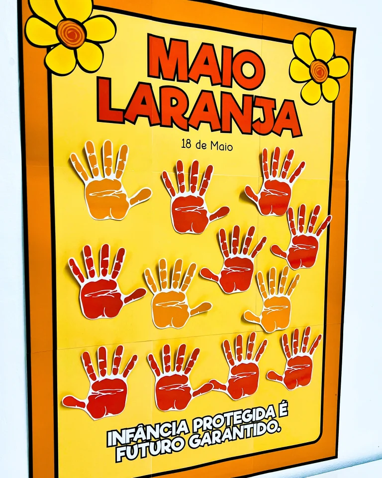Cartaz Colaborativo Maio Laranja — foto 3