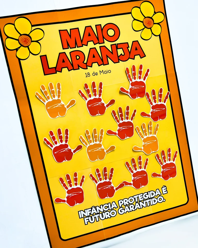 Cartaz Colaborativo Maio Laranja — foto 4